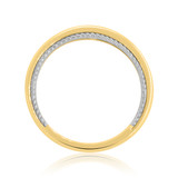 Photo of Forever 1 Carat T.W. Diamond Round Solitaire Bridal Set 10K Yellow Gold [BT448YL]