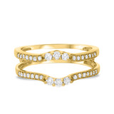 Photo of Elena 1/3 ct tw. Diamond Ladies Band 14K Yellow Gold [BT670YL]