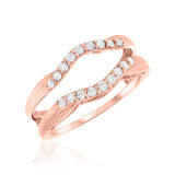 Photo of Rosita 1/4 ct tw. Diamond Ladies Band 14K Rose Gold [BT671RL]