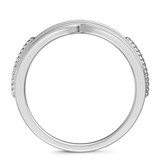 Photo of Harmonee 1/2 ct tw. Diamond Princess Cluster Trio Set 14K White Gold [BT428WM]