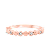 Photo of Ariana 1/10 ct tw. Diamond Ladies Band 10K Rose Gold [BT672RL]