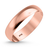 Photo of Wilhelmina 1/6 ct tw. Diamond Wedding Band Set 10K Rose Gold [BT305RM]