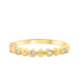 Photo of Ariana 1/10 ct tw. Diamond Ladies Band 10K Yellow Gold [BT672YL]