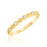 Photo of Ariana 1/10 ct tw. Diamond Ladies Band 14K Yellow Gold [BT672YL]