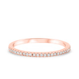 Photo of Gillian 1/7 ct tw. Diamond Ladies Band 14K Rose Gold [BT673RL]