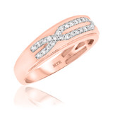 Photo of Blair 3/8 ct tw. Diamond Mens Band 10K Rose Gold [BT915RM]
