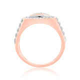 Photo of Cassidy 1 ct tw. Diamond Same Sex Mens Band Set 10K Rose Gold [BT625RM]
