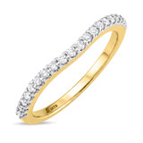 Photo of Louise 1 ct tw. Diamond Wedding Band Set 14K Yellow Gold [BT635YL]