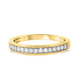 Photo of Melanie 3/4 ct tw. Diamond Wedding Band Set 14K Yellow Gold [BT639YL]