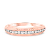 Photo of Journee 1/4 ct tw. Diamond Wedding Band Set 10K Rose Gold [BT642RL]