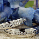 Photo of Journee 1/2 ct tw. Diamond Wedding Band Set 14K White Gold [WB642W]