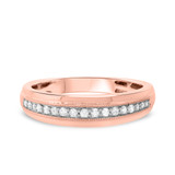 Photo of Selena 1/3 ct tw. Diamond Wedding Band Set 10K Rose Gold [BT643RM]