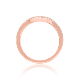 Photo of Janette 1/7 ct tw. Diamond Ladies Band 14K Rose Gold [BT690RL]