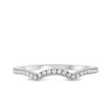 Photo of Janette 1/7 ct tw. Diamond Ladies Band 14K White Gold [BT690WL]