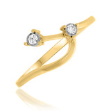 Photo of Kelsi 1/15 ct tw. Diamond Ladies Band 10K Yellow Gold [BT692YL]