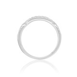 Photo of Johanna 2/3 ct tw. Diamond Wedding Band Set 14K White Gold [BT681WL]