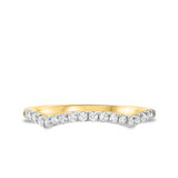 Photo of Johanna 2/3 ct tw. Diamond His and Hers Matching Wedding Band Set 10K Yellow Gold [BT681YL]