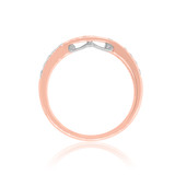 Photo of Ella 1/2 ct tw. Diamond Wedding Band Set 10K Rose Gold [BT685RL]