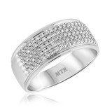 Photo of Ferguson 5/8 ct tw. Diamond Mens Band 10K White Gold [BT943WM]