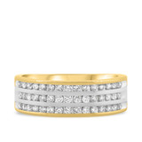 Photo of Hugo 3/4 ct tw. Diamond Mens Band 14K Yellow Gold [BT945YM]