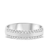 Photo of Gavin 1/2 ct tw. Diamond Mens Band 10K White Gold [BT947WM]