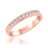Photo of Milo 1/2 ct tw. Diamond Mens Band 14K Rose Gold [BT948RM]