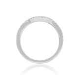 Photo of Janette 1/2 ct tw. Diamond Wedding Band Set 14K White Gold [BT690WL]