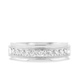 Photo of Monroe 1/2 ct tw. Diamond Mens Band 14K White Gold [BT950WM]