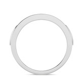 Photo of Irit 1/15 CT. T.W. Sapphire and Diamond Matching Wedding Band Set 14K White Gold [BT874WM]