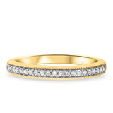 Photo of Classic Carole 1/8 ct tw. Diamond Ladies Band 14K Yellow Gold [BT803YL]