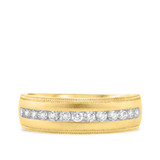 Photo of Willis 1/2 ct tw. Diamond Mens Band 10K Yellow Gold [BT953YM]