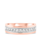 Photo of Isador 1/2 ct tw. Diamond Mens Band 14K Rose Gold [BT954RM]
