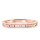 Photo of Kylee 1/7 ct tw. Diamond Ladies Band 10K Rose Gold [BT812RL]