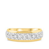 Photo of Aksel 1 ct tw. Diamond Mens Band 10K Yellow Gold [BT960YM]