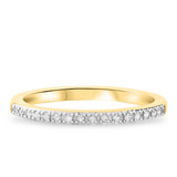 Photo of Mystic 1/10 ct tw. Diamond Ladies Band 10K Yellow Gold [BT814YL]