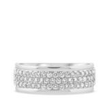 Photo of Sultan 3/4 ct tw. Diamond Mens Band 14K White Gold [BT962WM]
