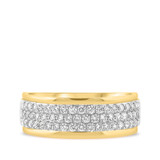 Photo of Sultan 3/4 ct tw. Diamond Mens Band 10K Yellow Gold [BT962YM]