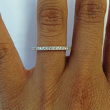 Photo of Cammi 1/4 ct tw. Diamond Ladies Band 14K Rose Gold [BT816RL]