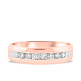 Photo of Aleksy 1 ct tw. Diamond Same Sex Mens Band Set 14K Rose Gold [BT932RM]