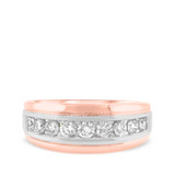 Photo of Marrakech 1/2 ct tw. Diamond Mens Band 14K Rose Gold [BT964RM]
