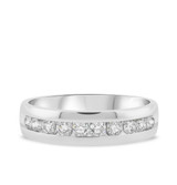 Photo of Ballard 1 1/2 ct tw. Diamond Same Sex Mens Band Set 10K White Gold [BT934WM]