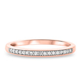 Photo of Carole 1/3 ct tw. Diamond His and Hers Matching Wedding Band Set 14K Rose Gold [BT804RL]