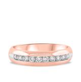 Photo of Garwyn 1 1/10 ct tw. Diamond Same Sex Mens Band Set 10K Rose Gold [BT939RM]