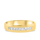 Photo of Brenton 1 1/10 ct tw. Diamond Same Sex Mens Band Set 10K Yellow Gold [BT942YM]