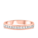 Photo of Milo 1 ct tw. Diamond Same Sex Mens Band Set 10K Rose Gold [BT948RM]