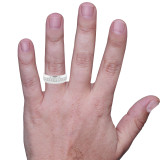 Photo of Orson 1 ct tw. Diamond Same Sex Mens Band Set 10K White Gold [BT956WM] [HT]