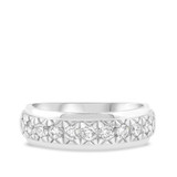 Photo of Aksel 2 ct tw. Diamond Same Sex Mens Band Set 14K White Gold [BT960WM]
