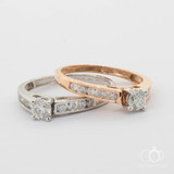 Photo of Kore 5/8 ct tw. Round Solitaire Engagement Ring 10K Rose Gold [BT505RE-R029]