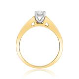 Photo of Kore 5/8 ct tw. Round Solitaire Engagement Ring 14K Yellow Gold [BT505YE-R029]