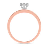 Photo of Gaia 1/5 Carat T.W. Diamond Round Cluster Bridal Set 10K Rose Gold [BT506RE-C000]